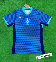 Load image into Gallery viewer, BRAZIL AWAY 2024-25 PLAYER VERSION JERSEY
