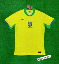Load image into Gallery viewer, BRAZIL HOME 2024-25 PLAYER VERSION JERSEY
