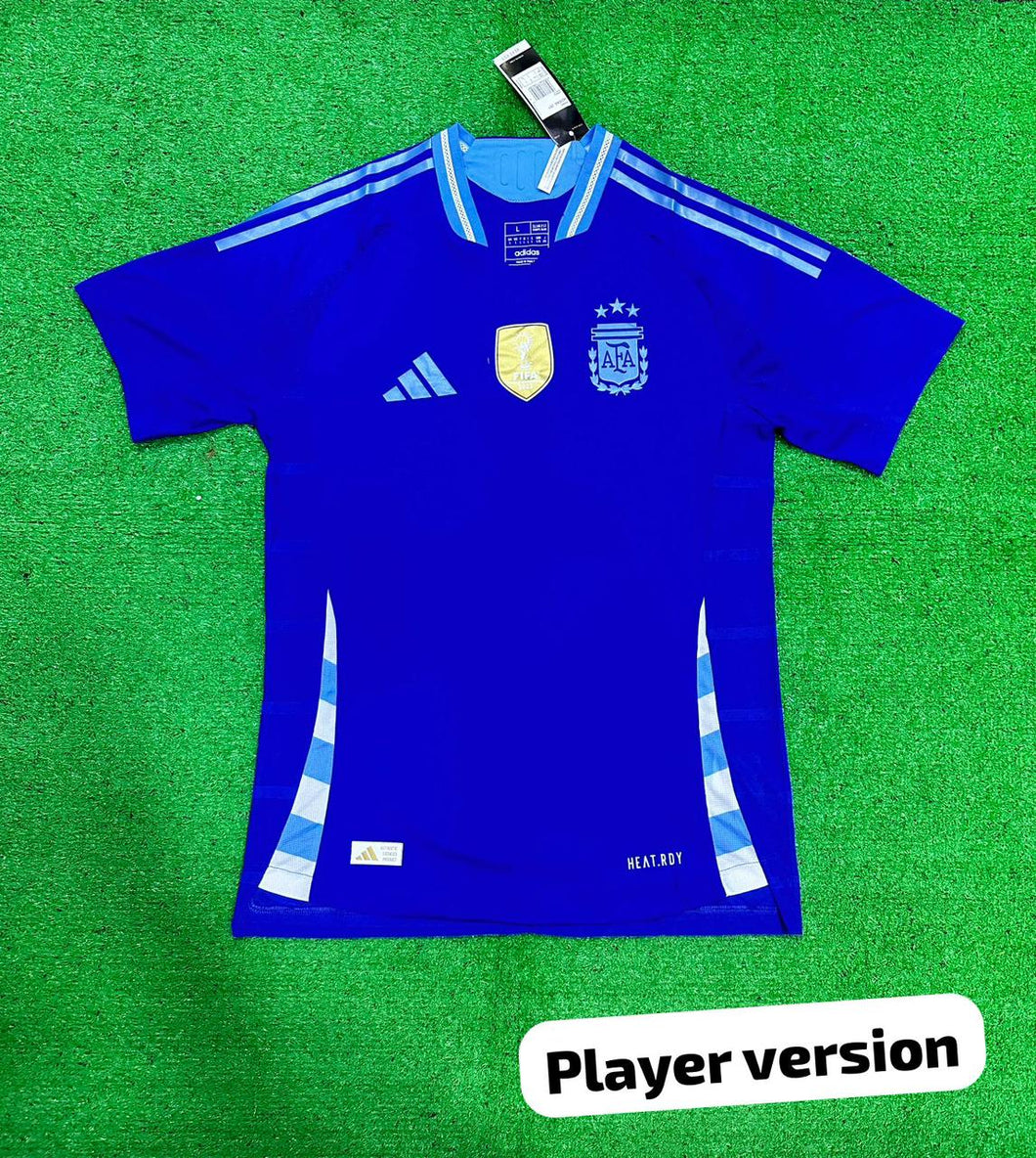 ARGENTINA AWAY WORLD CUP PLAYER VERSION JERSEY 2024/25