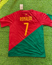 Load image into Gallery viewer, RONALDO PORTUGAL HOME PLAYER VERSION JERSEY WORLD CUP 2022
