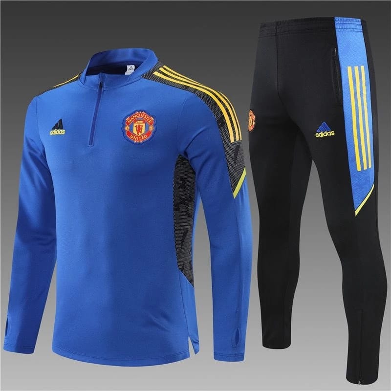 MANCHESTER UNITED BLUE TRACKSUIT 2021/22