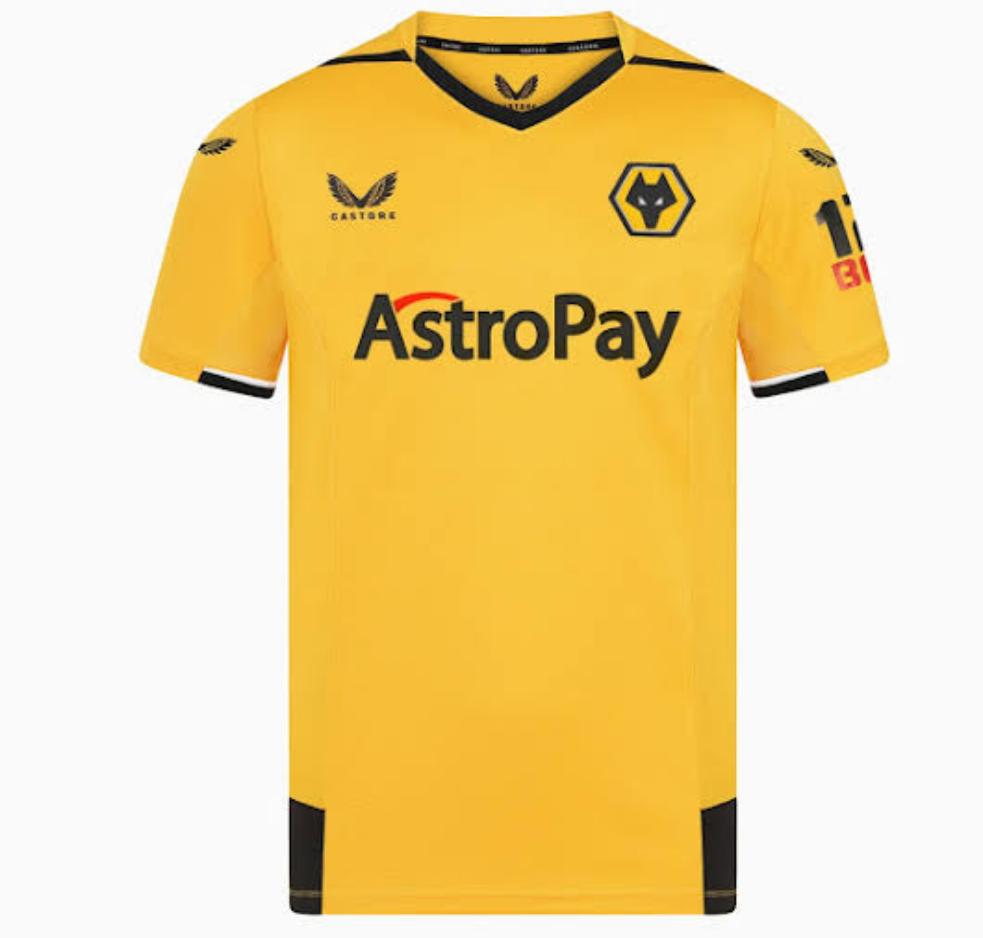 WOLVES HOME JERSEY 2022/23